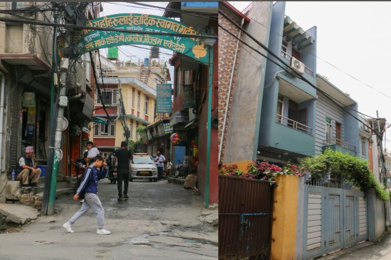 entrance road from kalanki mandir 768x512