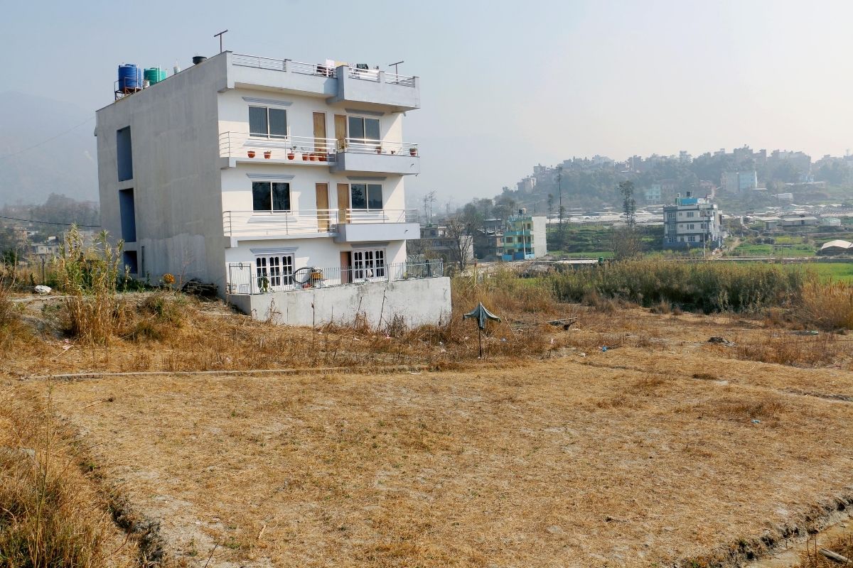 land for ale ramailo danda tokha