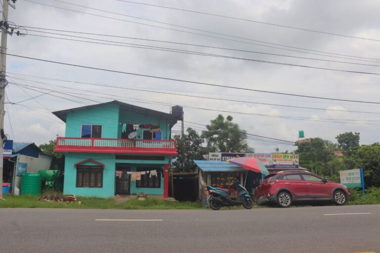 main road ghaderi ananadapur chitwan 768x512