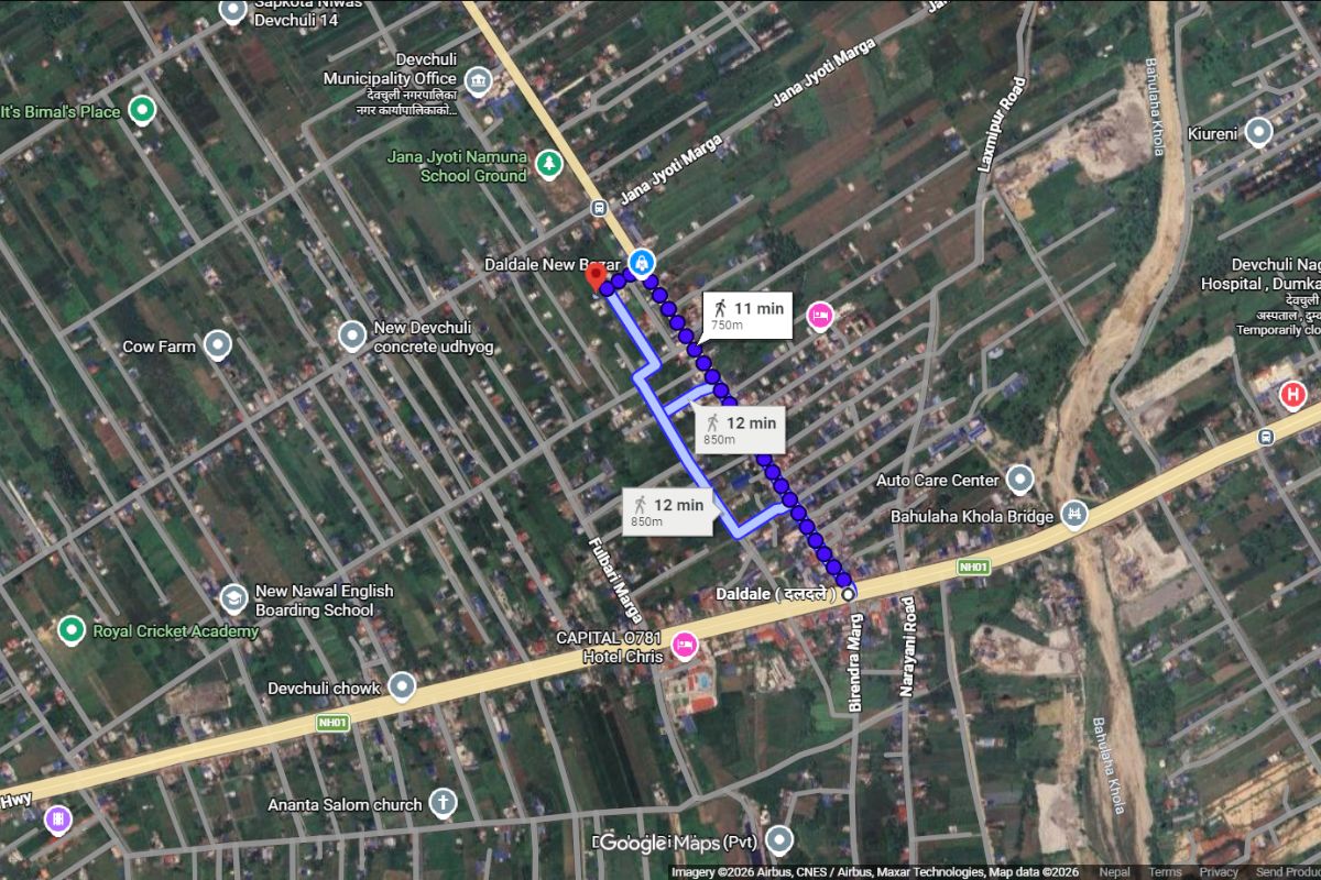 daldale house map