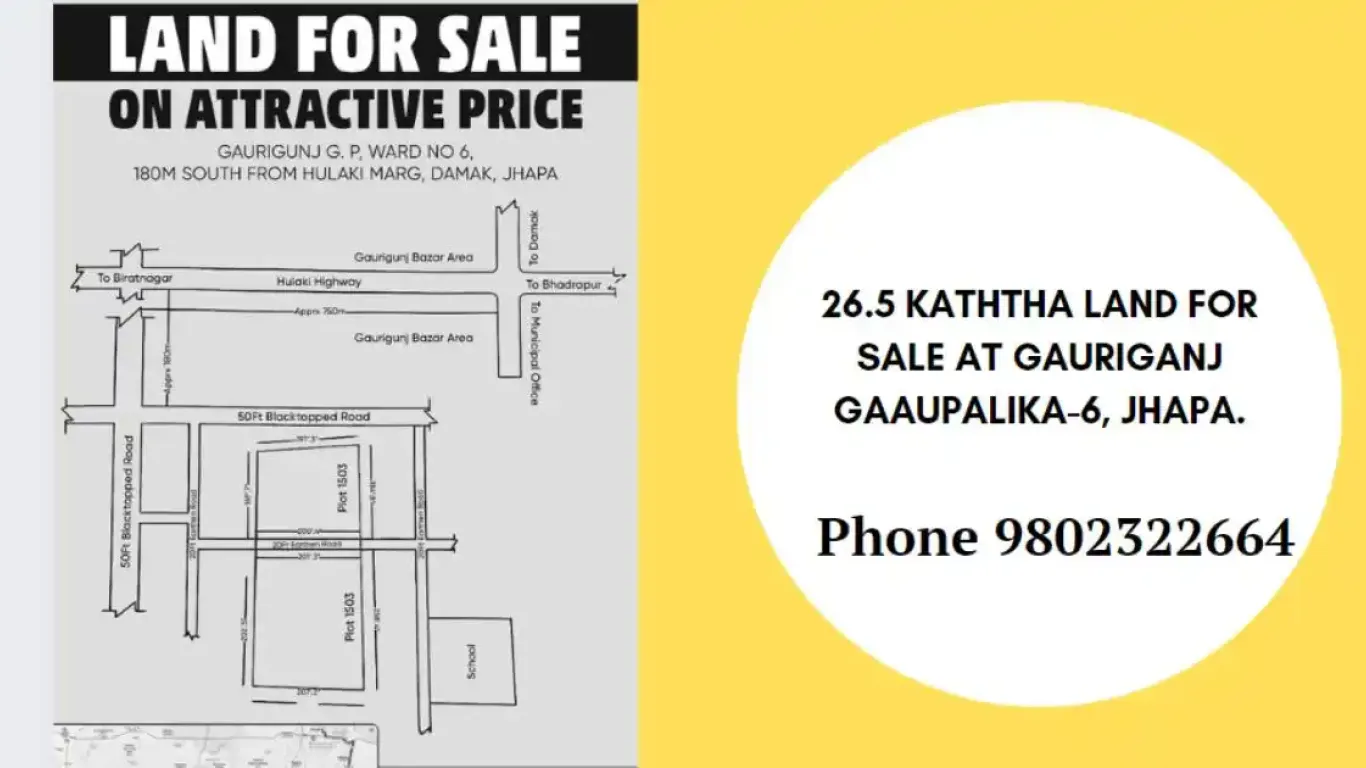 Land for sale 