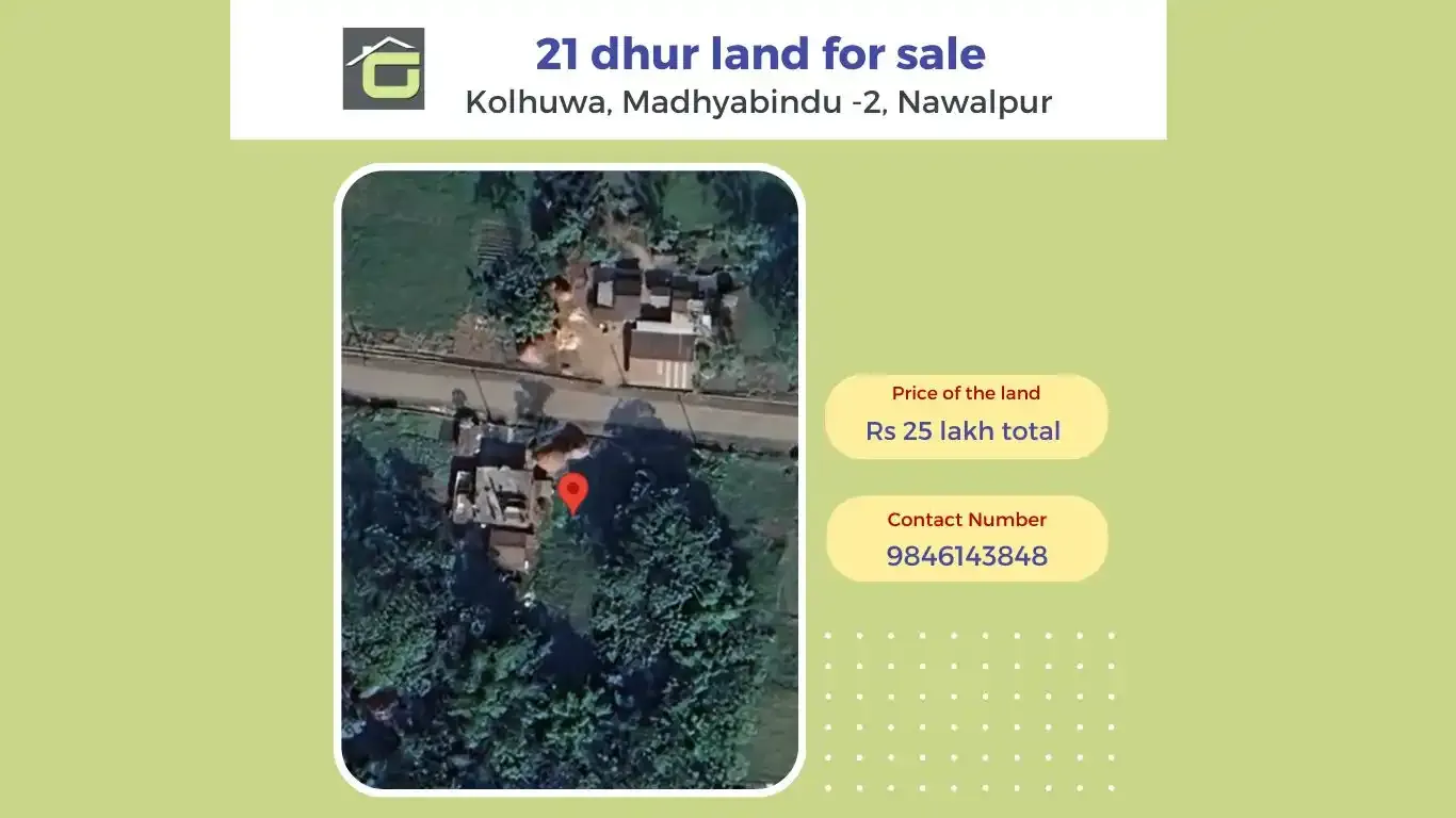 Kolhuwa, Ward No. 2, Madhyabindu Nagarpalika, Nawalpur, Gandaki Pradesh Nepal, ,Land,For sale - Properties,9146