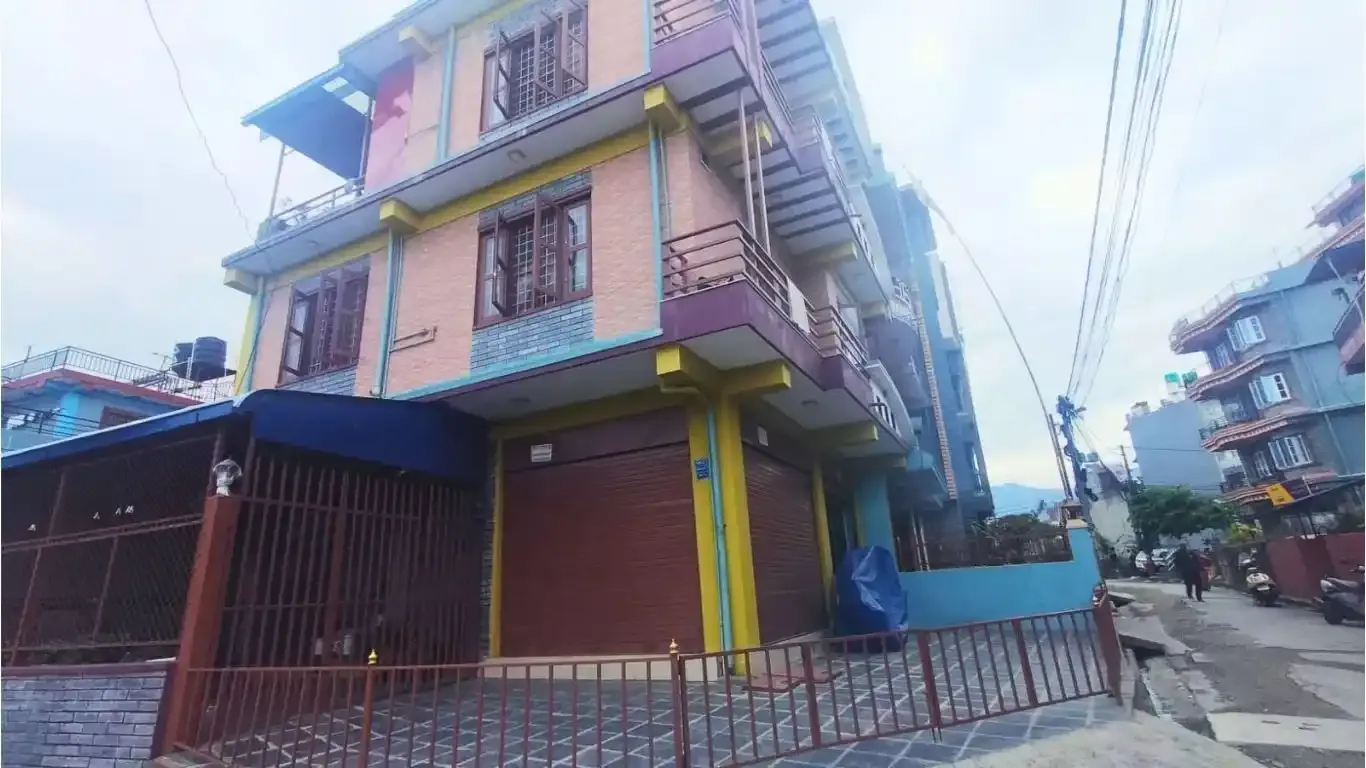 House for sale in Nayagaun Pokhara , Real estate Pokhara, Property near Green Pastures Hospital, Residential property in Pratibha Tole, Pokhara homes for sale, Investment property in Pokhara, Solar-powered house Pokhara, House with commercial space in Pokhara