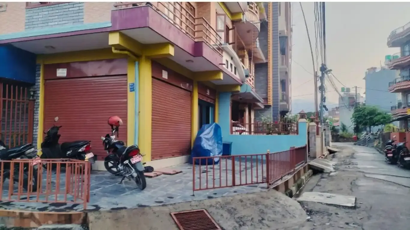 House for sale in Nayagaun Pokhara , Real estate Pokhara, Property near Green Pastures Hospital, Residential property in Pratibha Tole, Pokhara homes for sale, Investment property in Pokhara, Solar-powered house Pokhara, House with commercial space in Pokhara