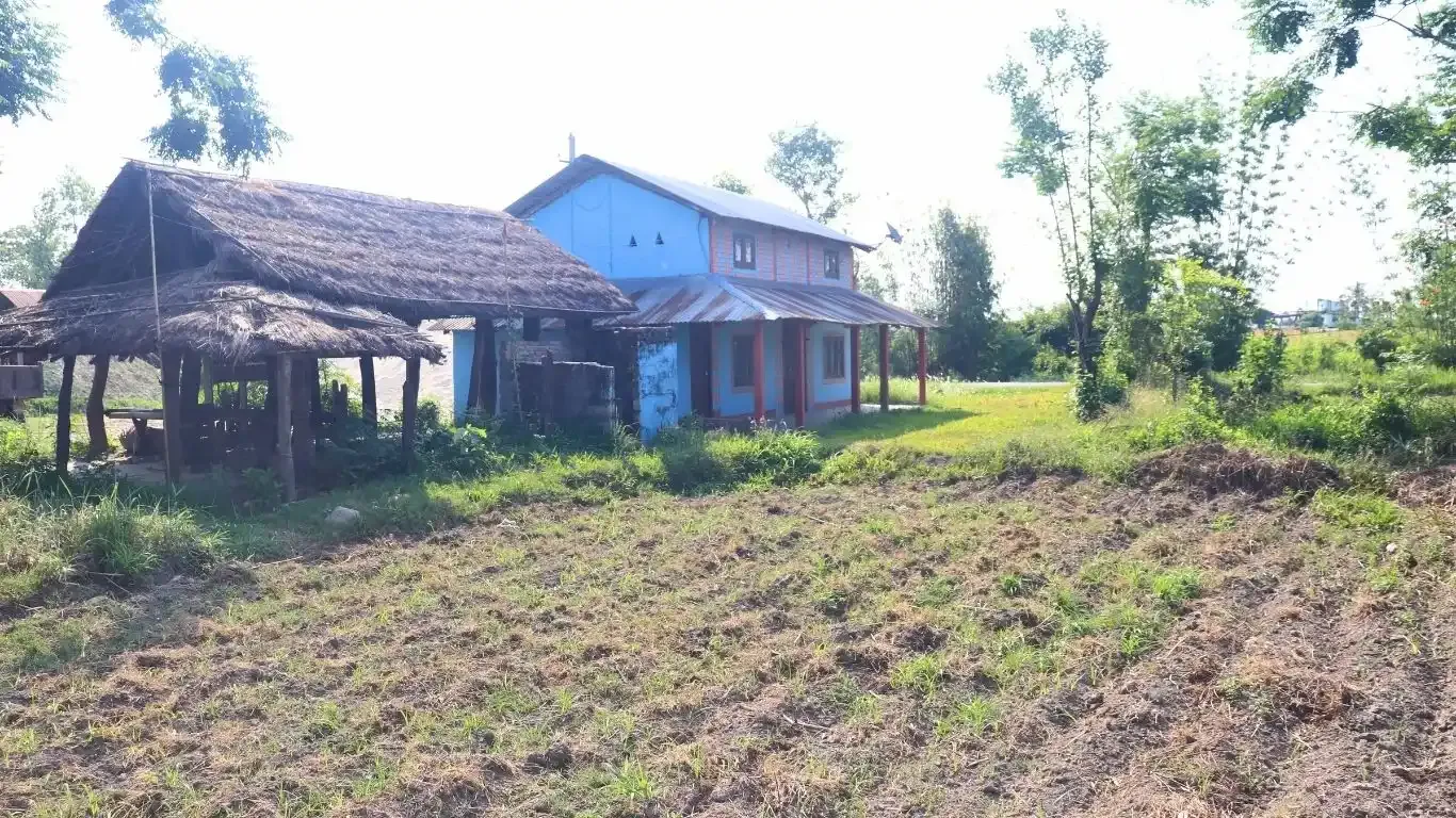 Land for sale Meghauli, Meghauli real estate, Chitwan tourism land, land near Chitwan National Park, Seruwa Tole land, eco-resort land Nepal, Bharatpur 28 property, 10 kattha land for homestay, jungle lodge land Nepal