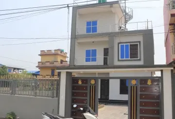 House for sale Bharatpur, Krishnapur house for sale, Bharatpur Ward 7 property, 2-storey house Nepal, Nepal real estate 2082, house near cancer hospital Chitwan, Ujwal Tole house buy