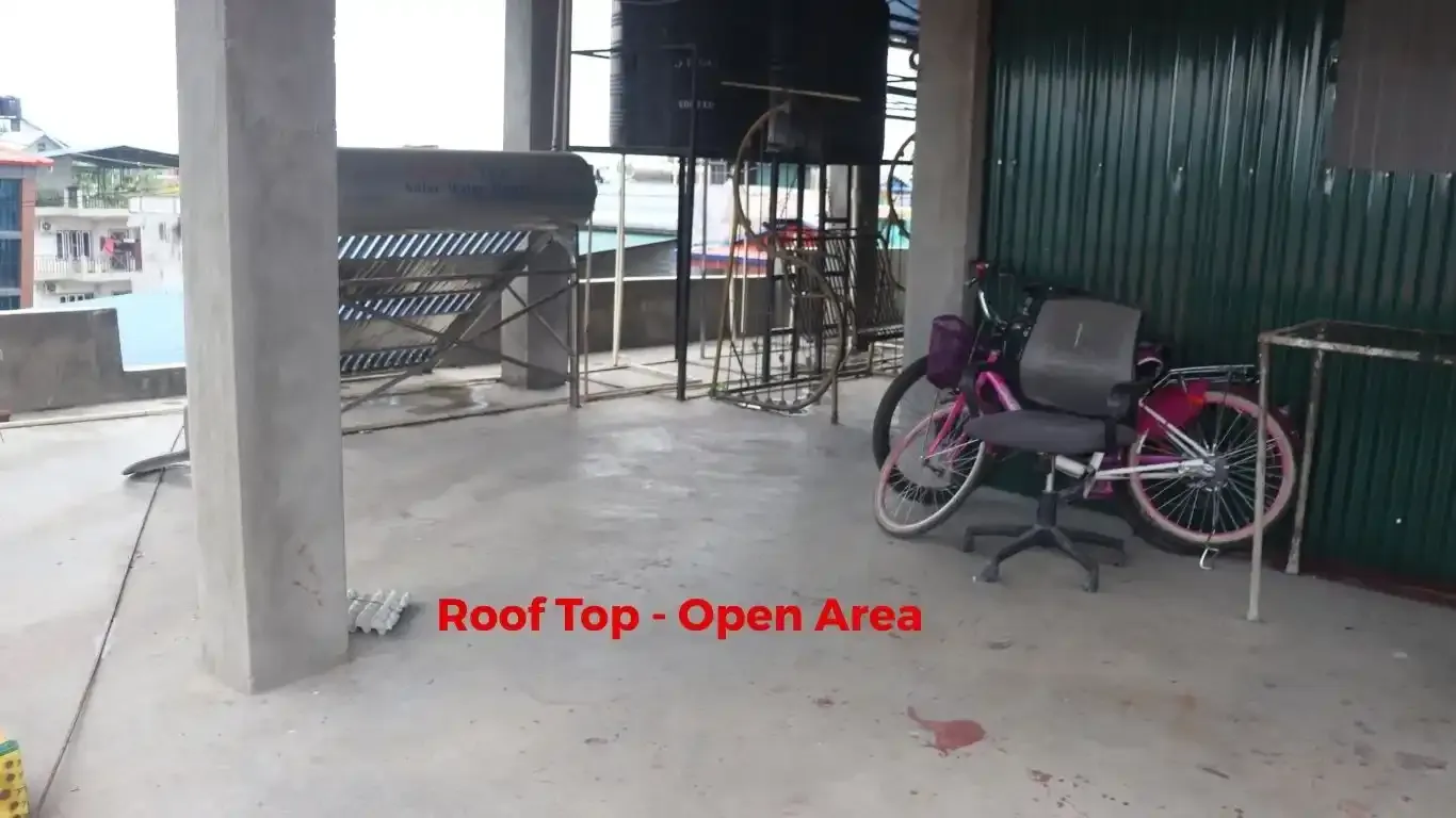Flat for rent in Bharatpur, 3BHK flat Nepal, Kshatrapur rental flat, 2nd and 3rd floor apartment, rooftop flat Nepal, kitchen on upper floor flat, Bharatpur-2 house rent, no broker flat Bharatpur