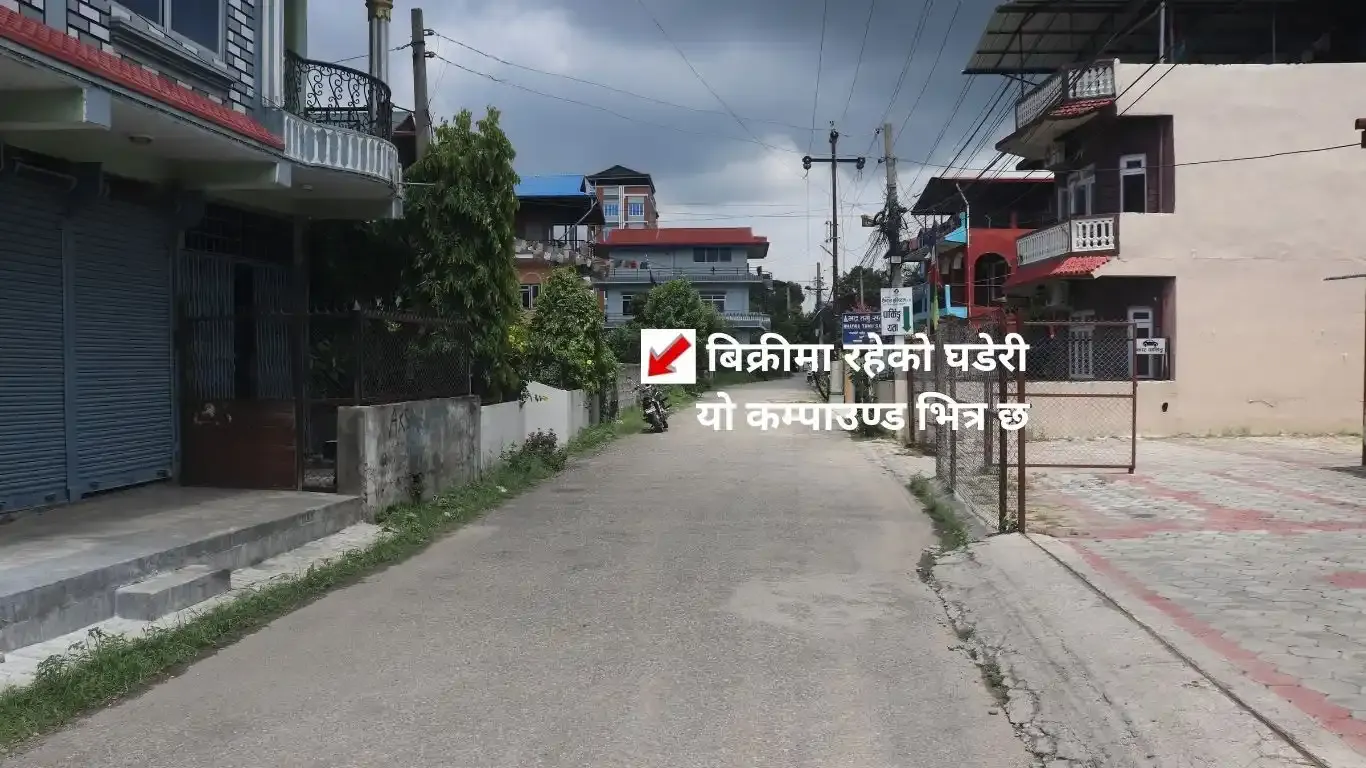 Land for sale in Bharatpur, Airport Road plot, commercial land near Bharatpur Central Hospital, land near Manakamana Hospital, Bharatpur-10 real estate, east-facing land in Nepal, land near Choubish Kothi, Nepal highway land sale, Bharatpur airport land