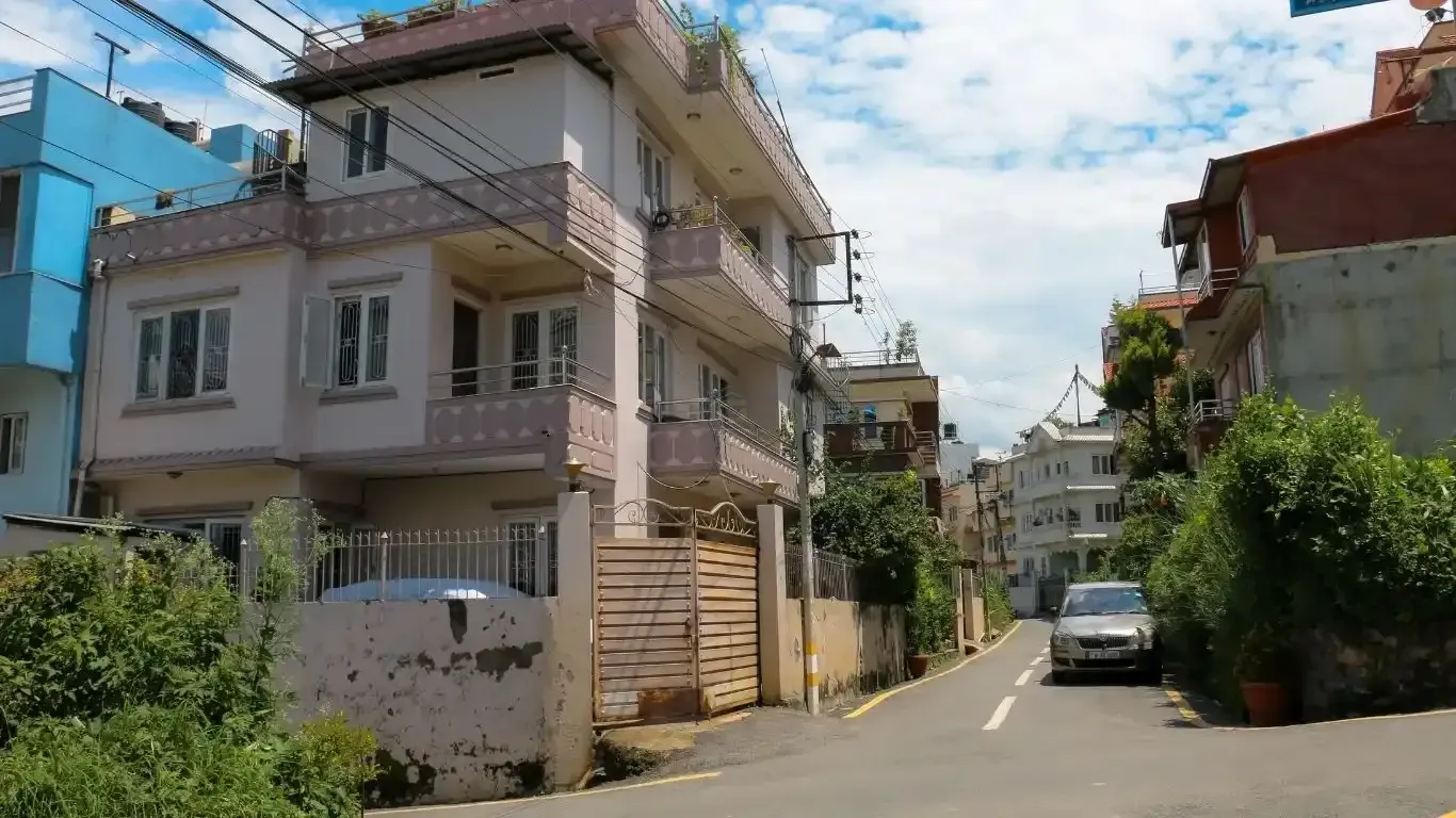 House for sale Kathmandu, Aarubari house sale, 3.5 storey home Kathmandu, 4 Aana residential land Kathmandu, Nageshwori Gate property, RCC house for sale, Kathmandu real estate