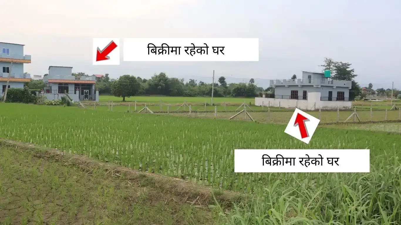 house for sale in Bharatpur, Chowk Bazar home, single-storey house Chitwan, earthquake resistant house Nepal, Bharatpur-6 real estate, gated home Chitwan, affordable house Chitwan, ready to move home Bharatpur, home near Cancer Hospital, 8.5 dhur house Nepal