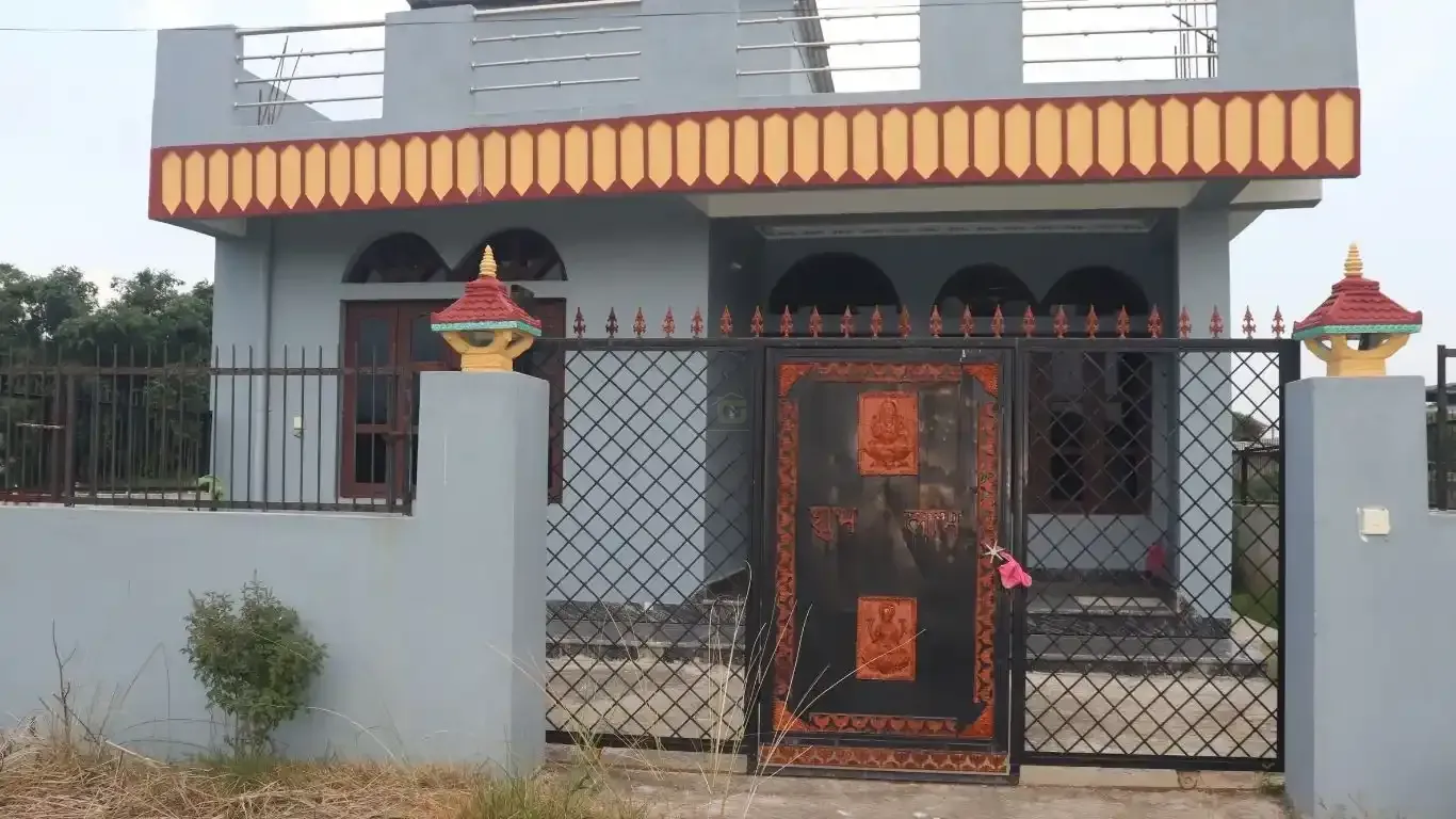 house for sale in Bharatpur, Chowk Bazar home, single-storey house Chitwan, earthquake resistant house Nepal, Bharatpur-6 real estate, gated home Chitwan, affordable house Chitwan, ready to move home Bharatpur, home near Cancer Hospital, 8.5 dhur house Nepal