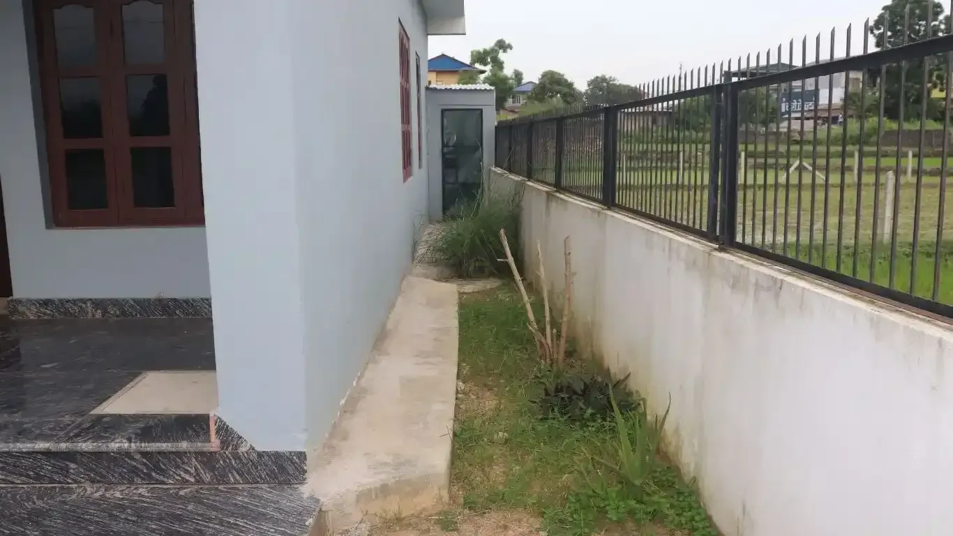 house for sale in Bharatpur, Chowk Bazar home, single-storey house Chitwan, earthquake resistant house Nepal, Bharatpur-6 real estate, gated home Chitwan, affordable house Chitwan, ready to move home Bharatpur, home near Cancer Hospital, 8.5 dhur house Nepal