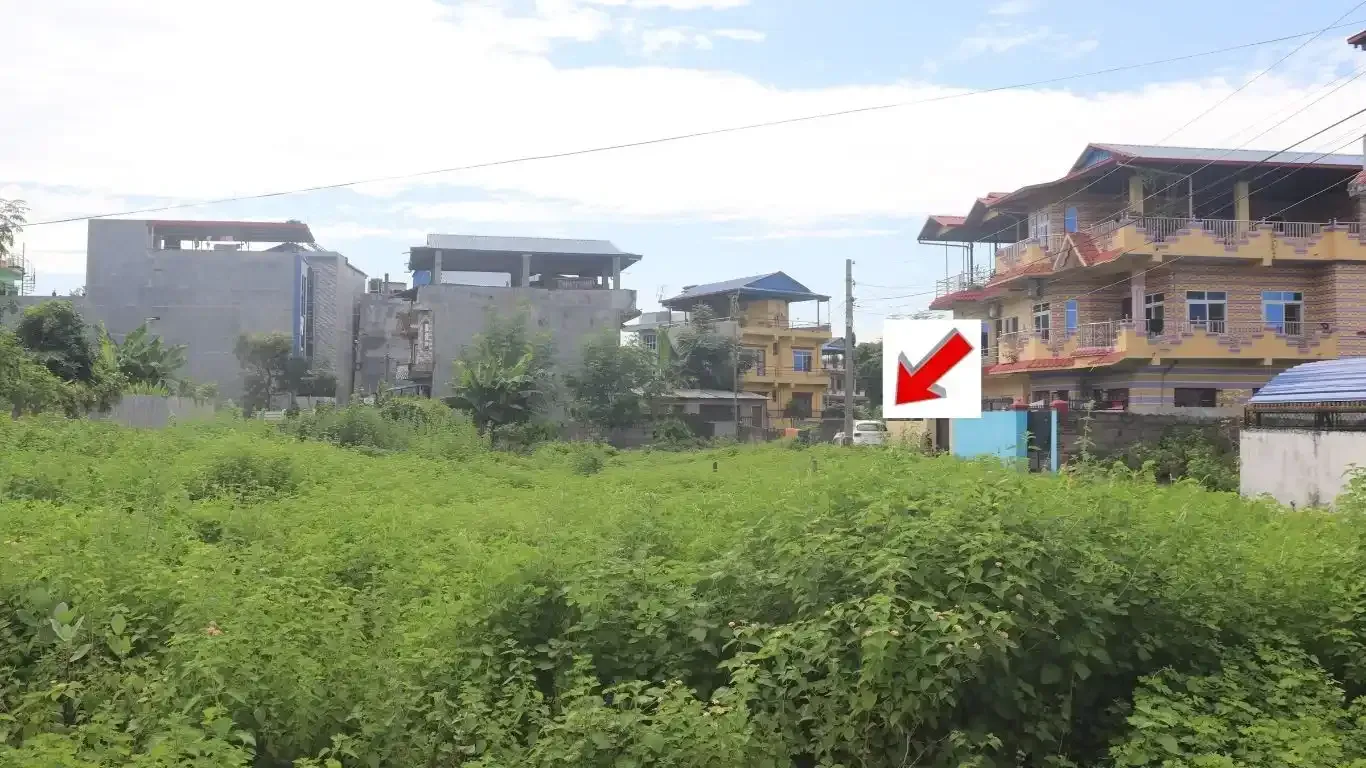 Bharatpur land for sale, Basanta Chowk land, 8.75 dhur plot Bharatpur, Chitwan land property, highway access land Nepal, south-facing land Bharatpur, real estate Chitwan