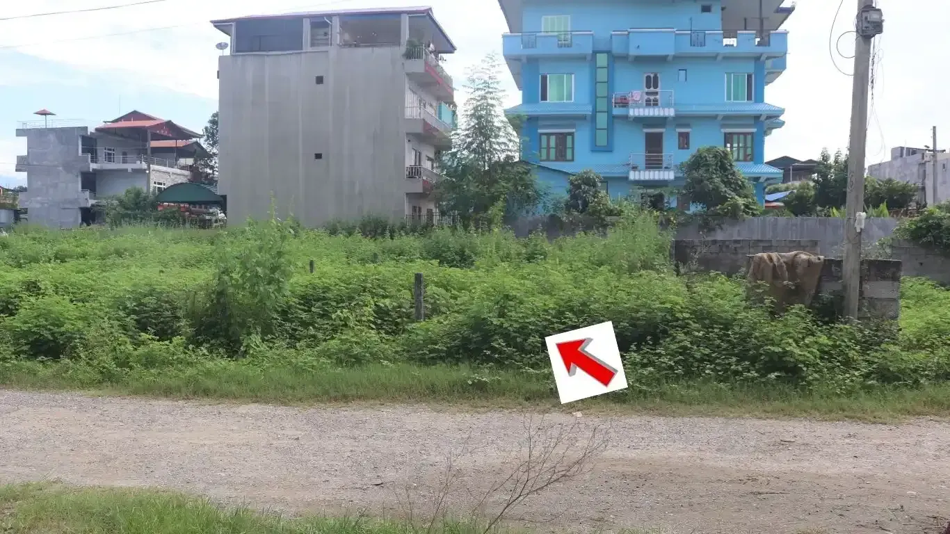Bharatpur land for sale, Basanta Chowk land, 8.75 dhur plot Bharatpur, Chitwan land property, highway access land Nepal, south-facing land Bharatpur, real estate Chitwan