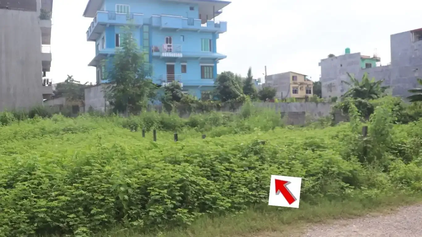 Bharatpur land for sale, Basanta Chowk land, 8.75 dhur plot Bharatpur, Chitwan land property, highway access land Nepal, south-facing land Bharatpur, real estate Chitwan