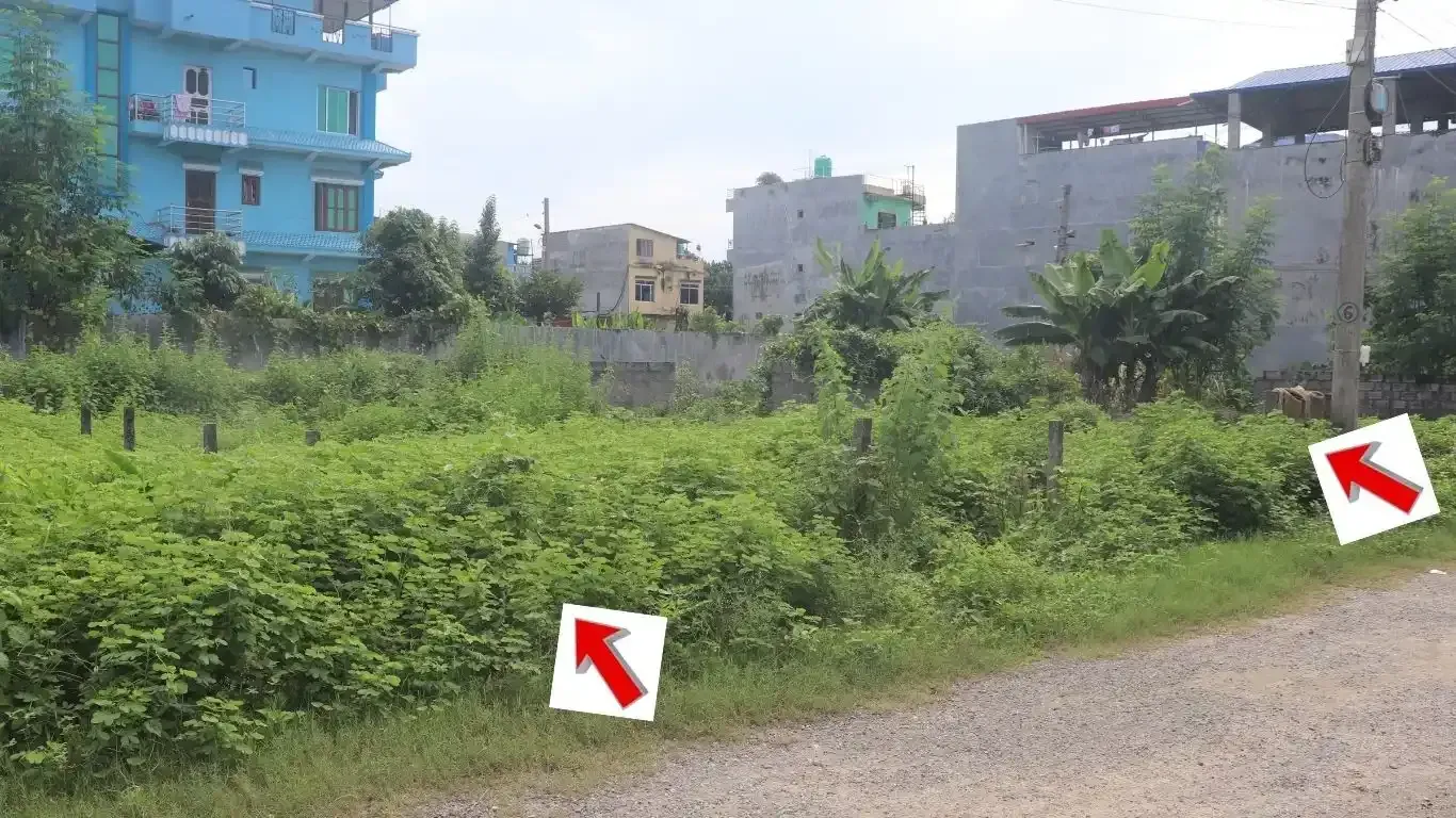 Bharatpur land for sale, Basanta Chowk land, 8.75 dhur plot Bharatpur, Chitwan land property, highway access land Nepal, south-facing land Bharatpur, real estate Chitwan