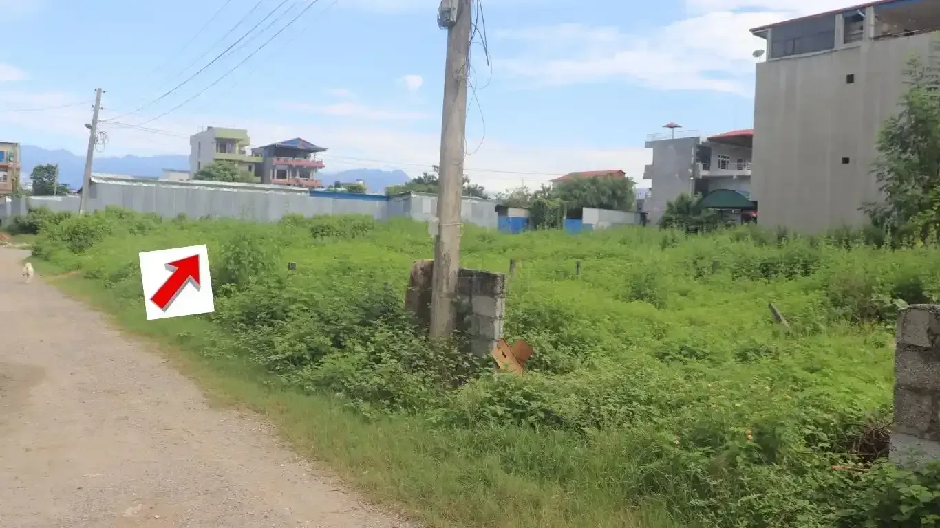 Bharatpur land for sale, Basanta Chowk land, 8.75 dhur plot Bharatpur, Chitwan land property, highway access land Nepal, south-facing land Bharatpur, real estate Chitwan